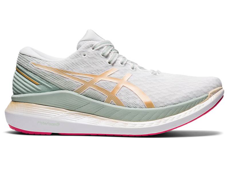 Dámské Běžecké Boty Asics GLIDERIDE 2 NEW STRONG Bílé 92671COJR